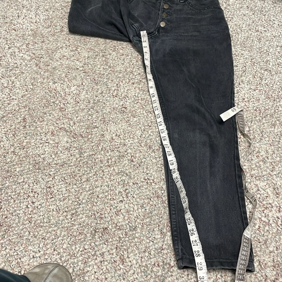 Vintage 90s guess high rise wide leg jean - Picture 7 of 8